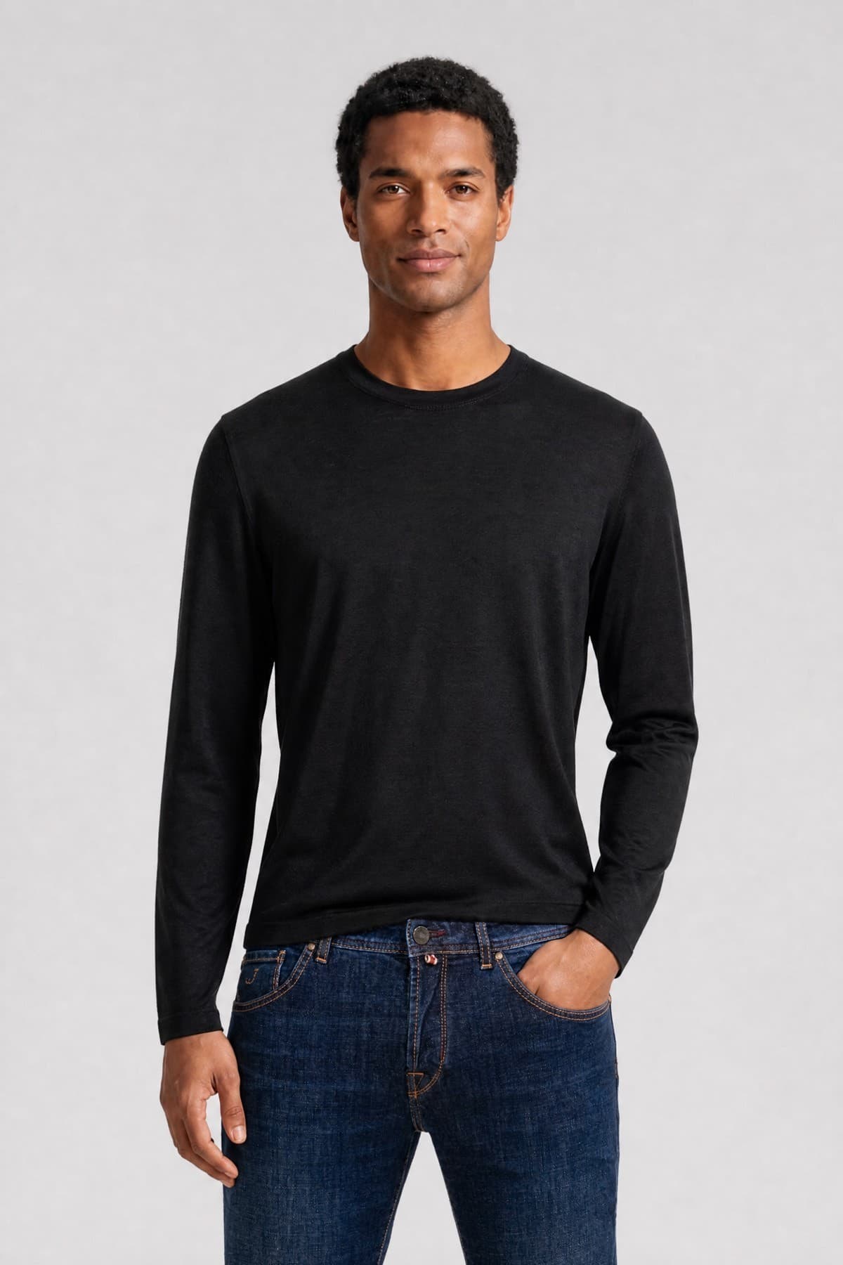 Filippo De Laurentiis T-Shirt Uomo Nera