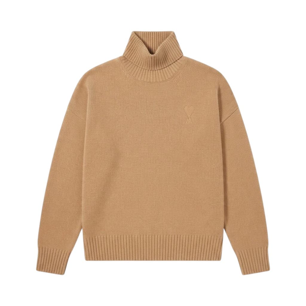 AMI Maglieria Dolce Vita in Cashmere Color Nude