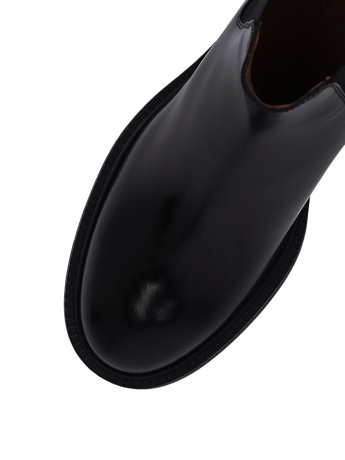 Tod's Stivaletti Chelsea Donna Neri in Pelle con Tacco