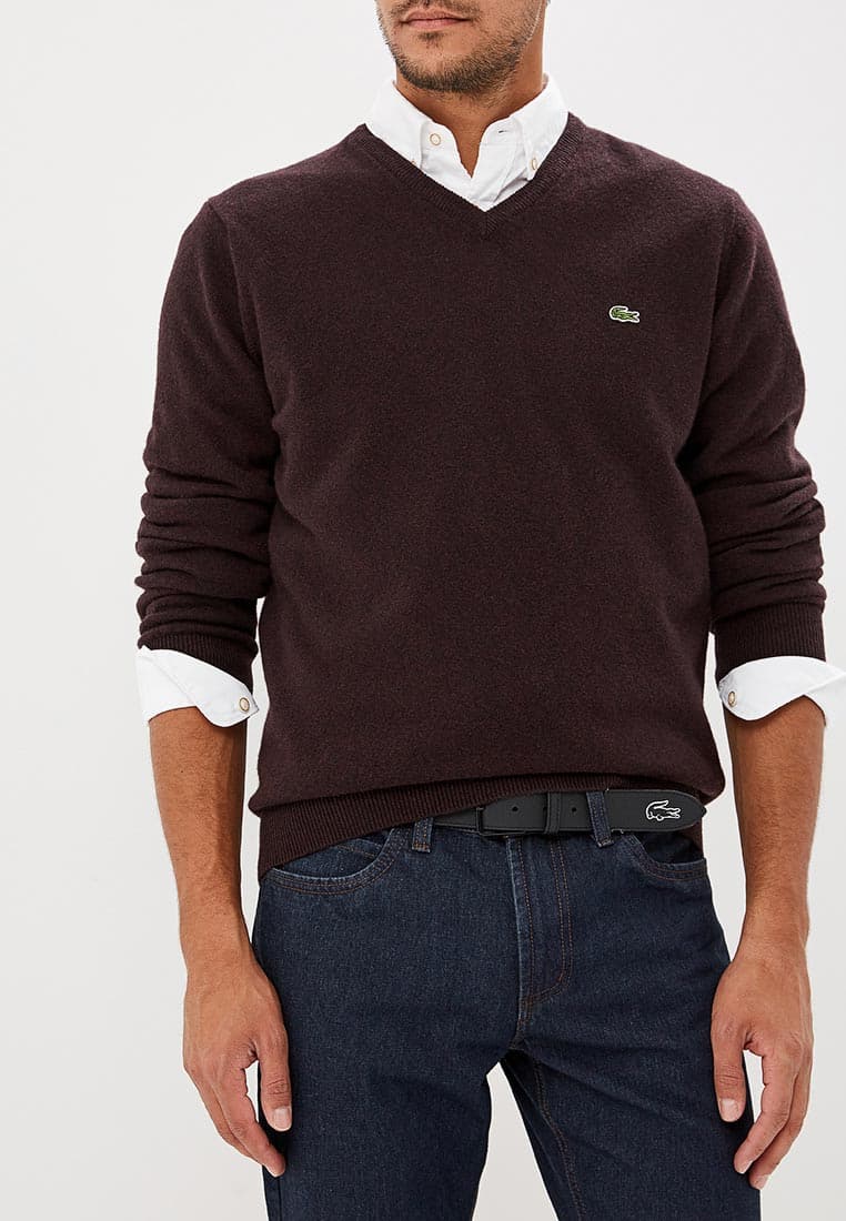 lacoste Sweaters Brown