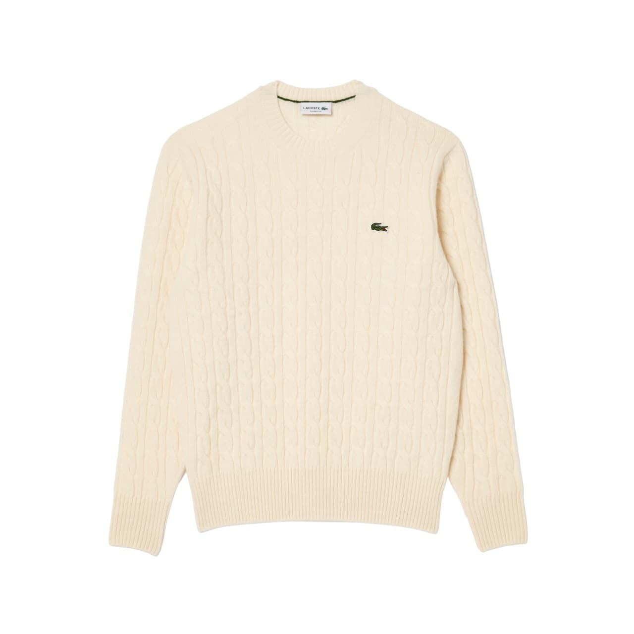 Lacoste Sweaters Cream