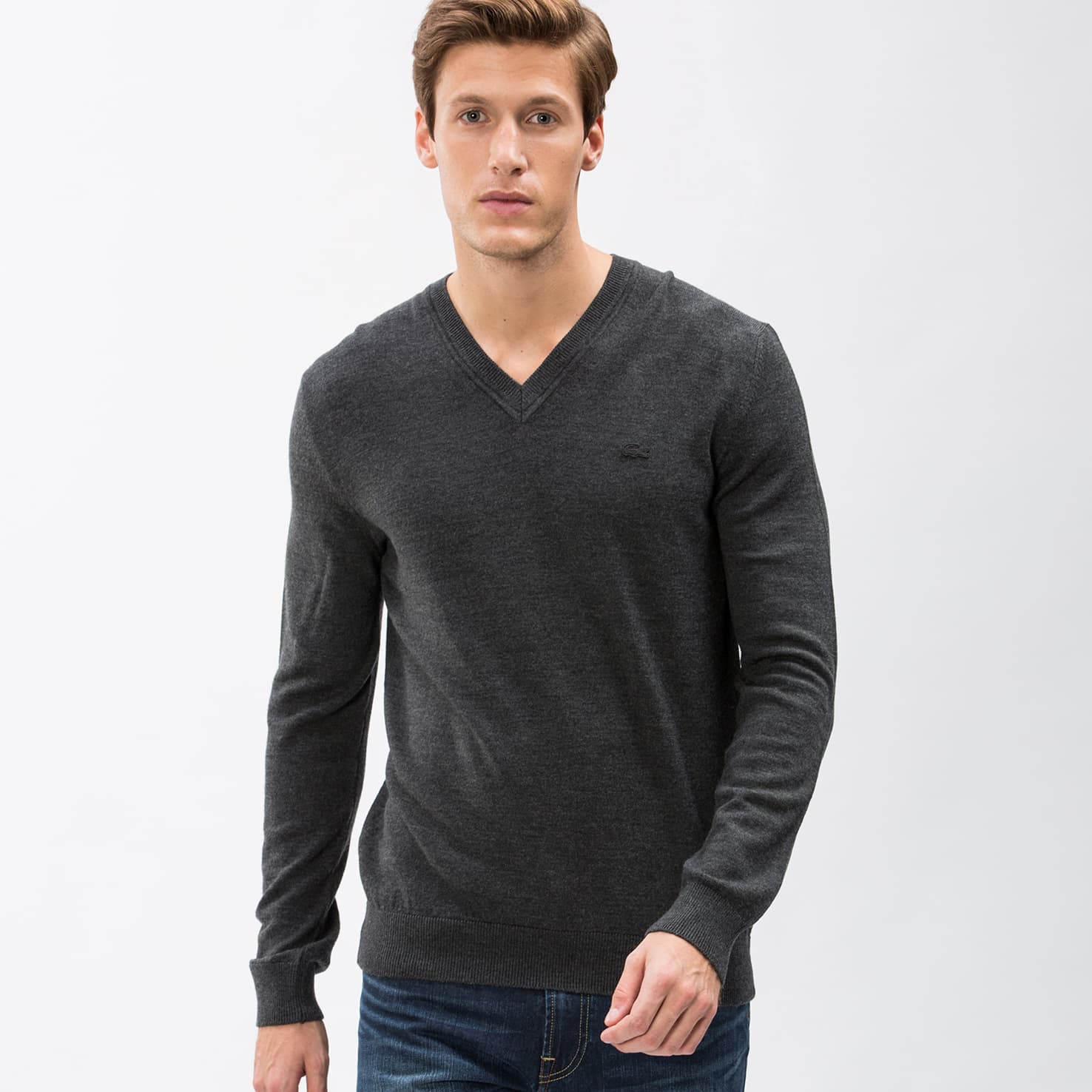 lacoste Sweaters Grey