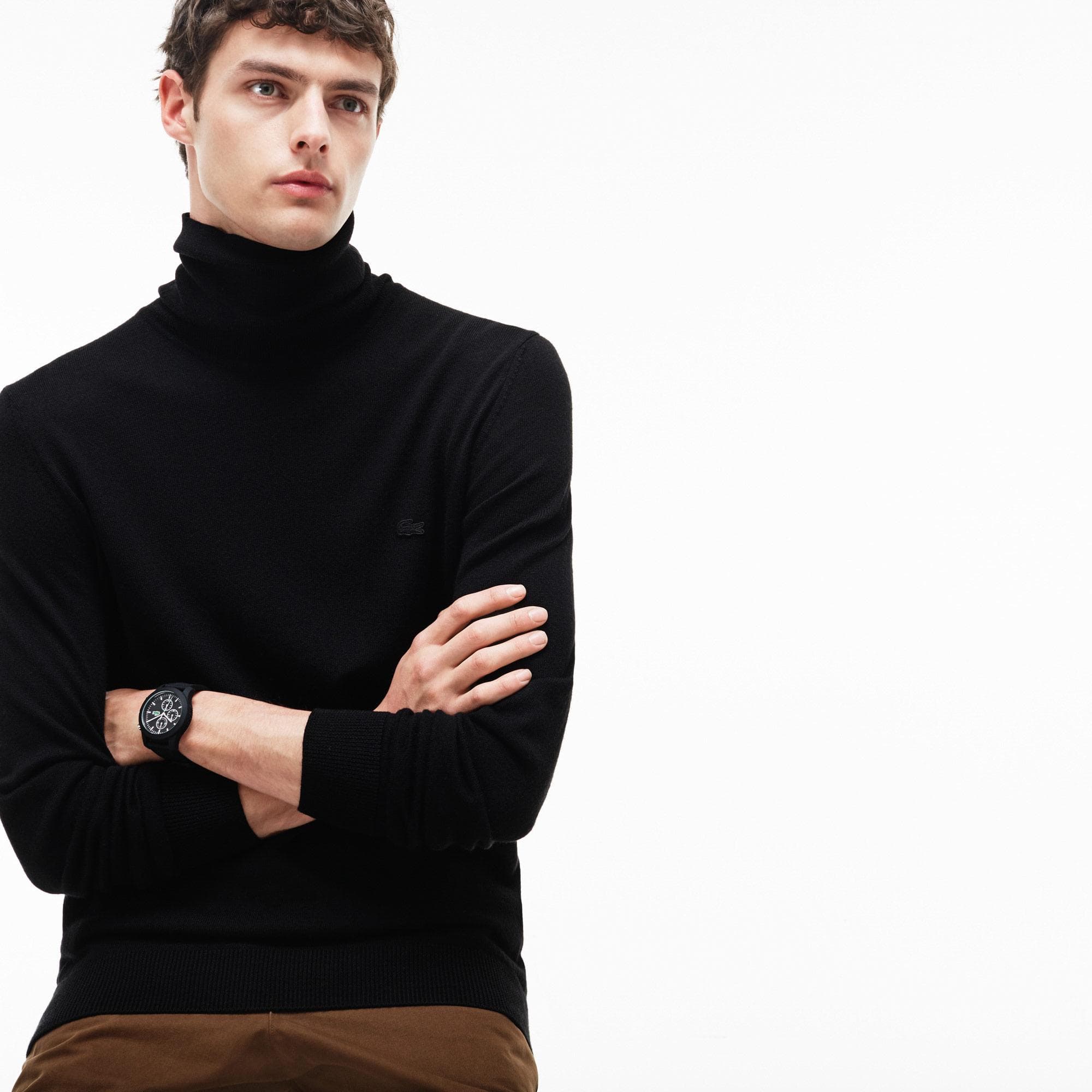 lacoste Sweaters Black