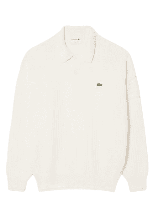 Lacoste Sweaters Cream