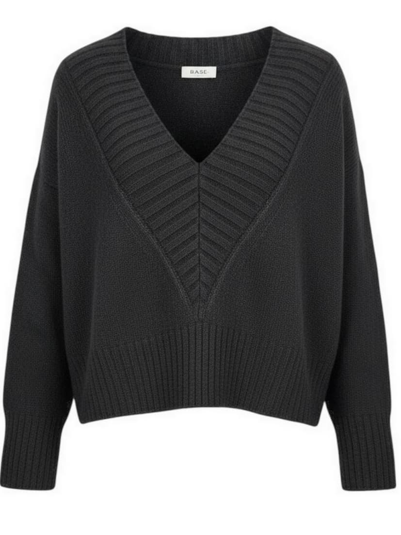 Base Milano Sweaters Black