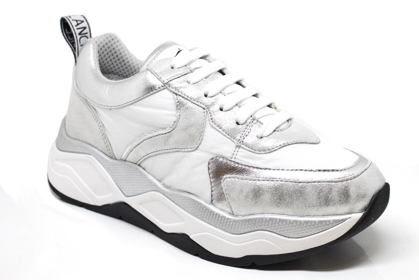 Voile Blanche Sneakers Silver