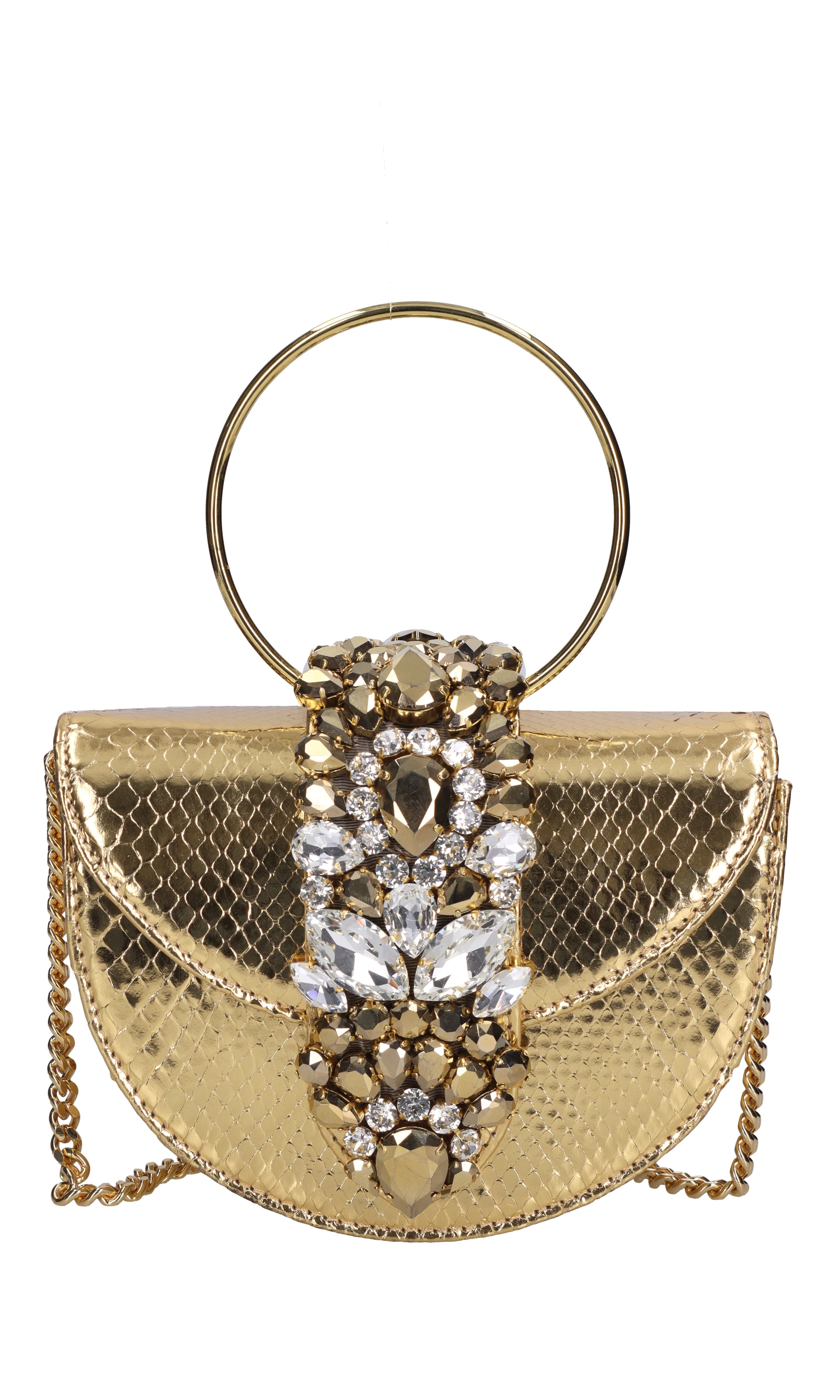GEDEBE Bags.. Golden