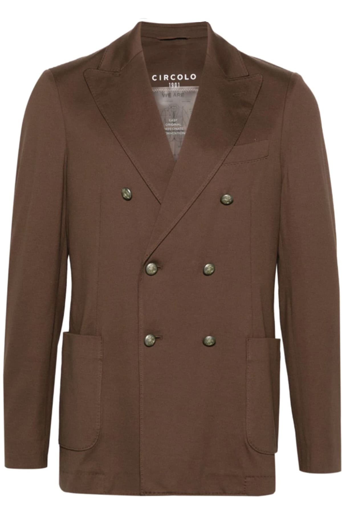 Circolo 1901 Jackets Brown