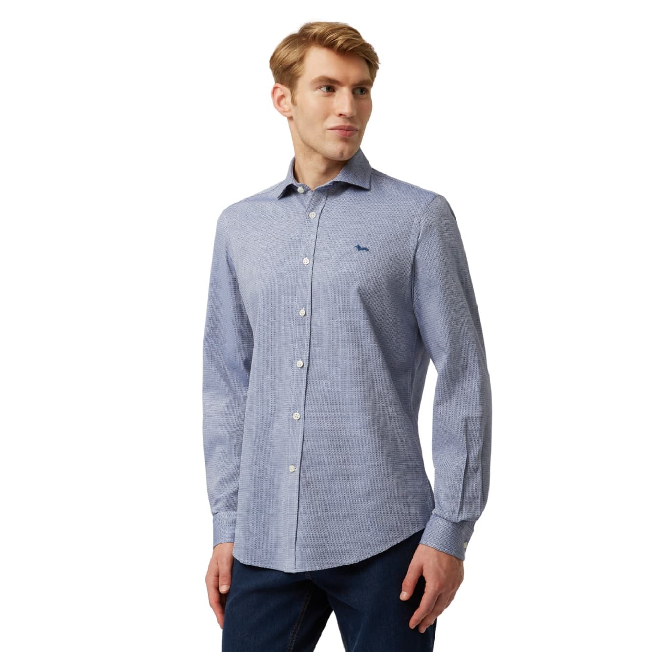 Harmont & Blaine Shirts Blue