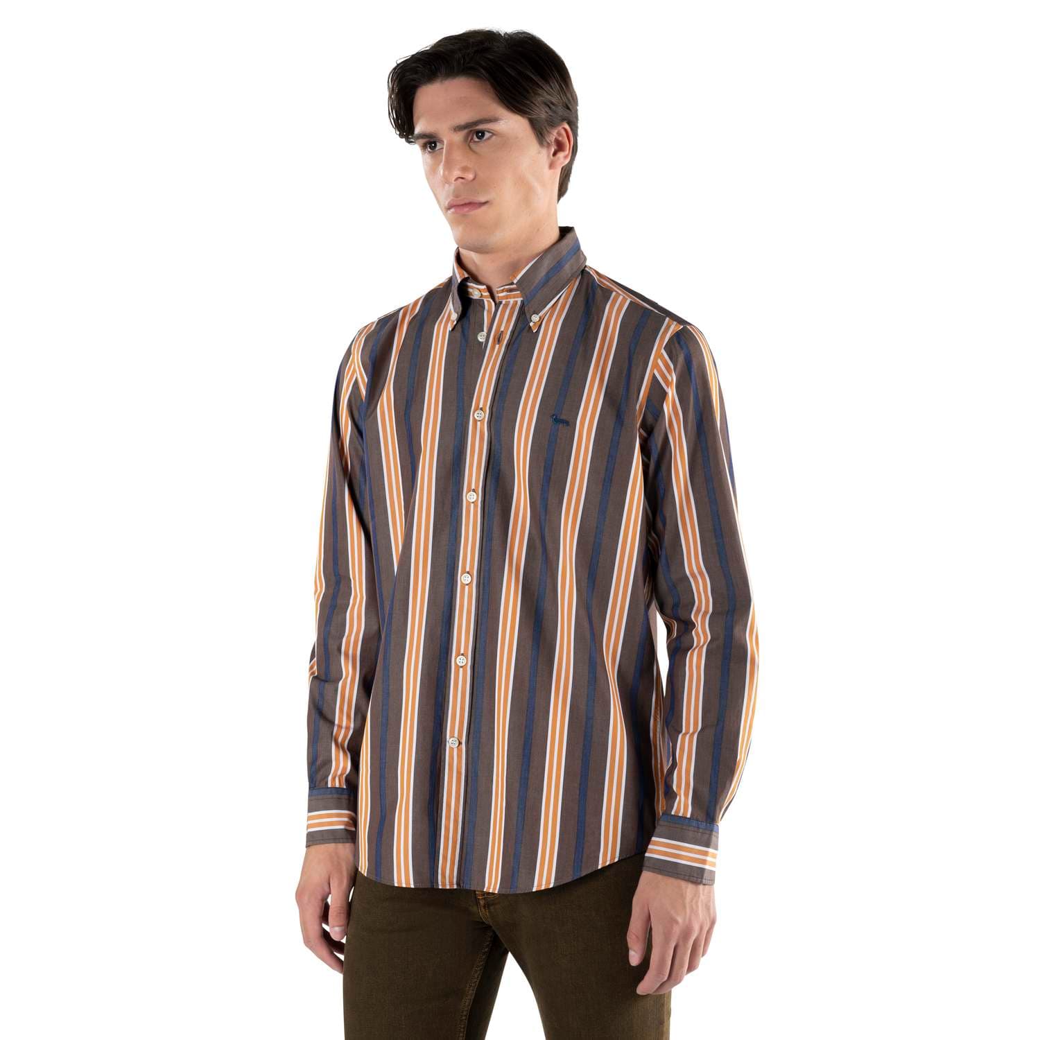 Harmont & Blaine Shirts Brown