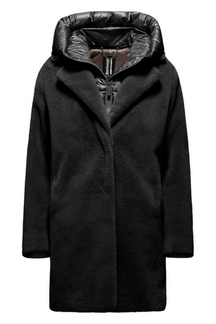 BOMBOOGIE Coats Black