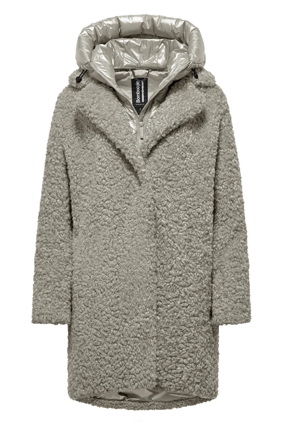 BOMBOOGIE Coats Grey