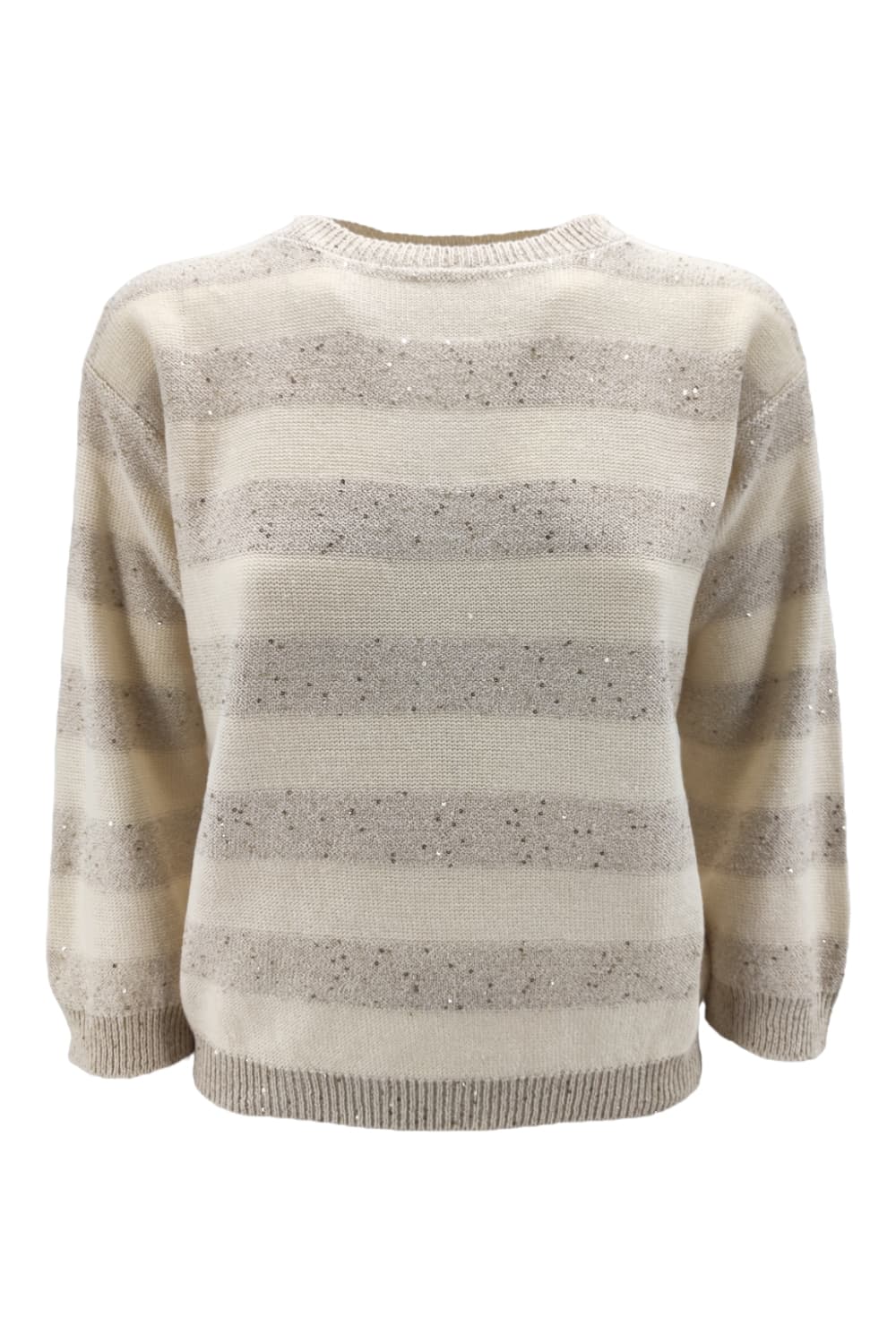 AnneClaire Sweaters Grey/white