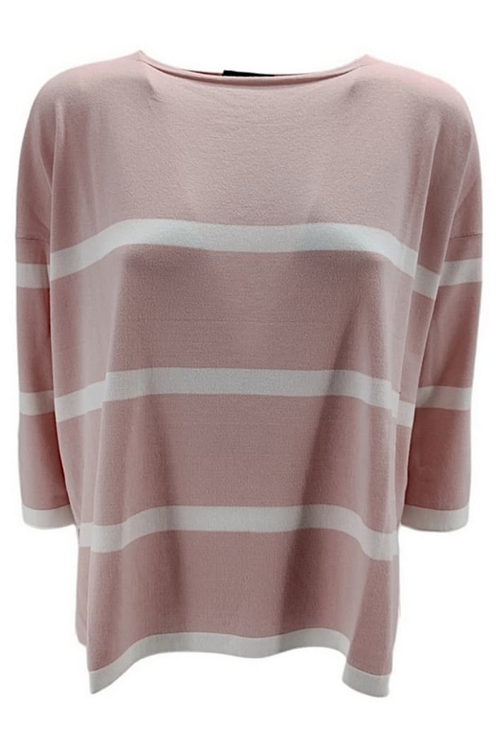 AnneClaire T-shirts and Polos Pink/white