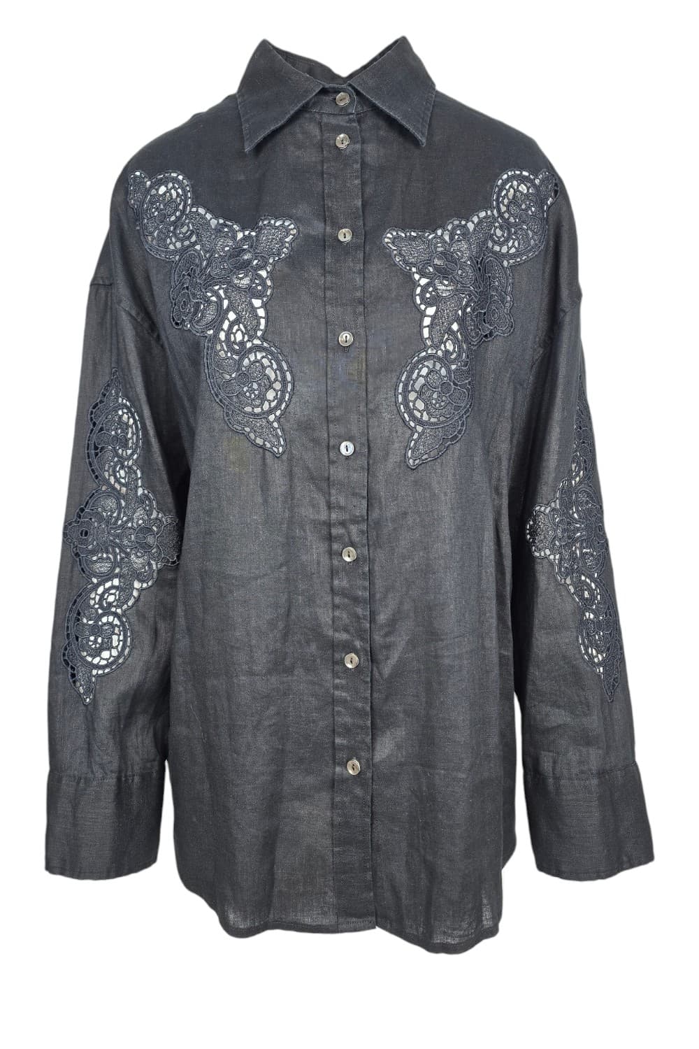 Parosh Shirts Black