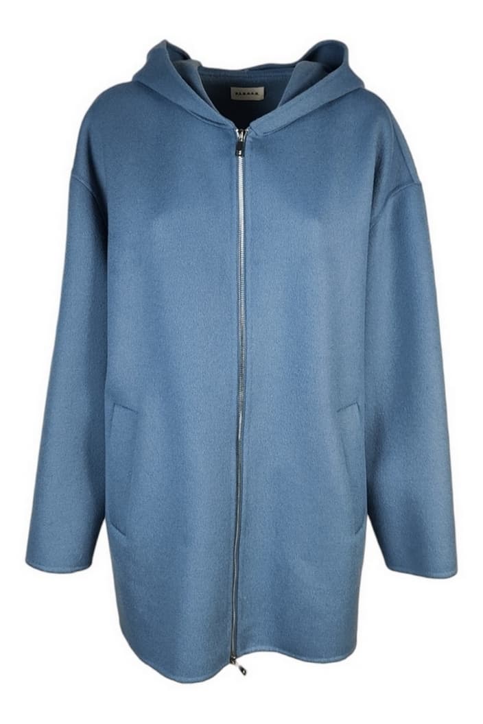 Parosh Coats Clear Blue