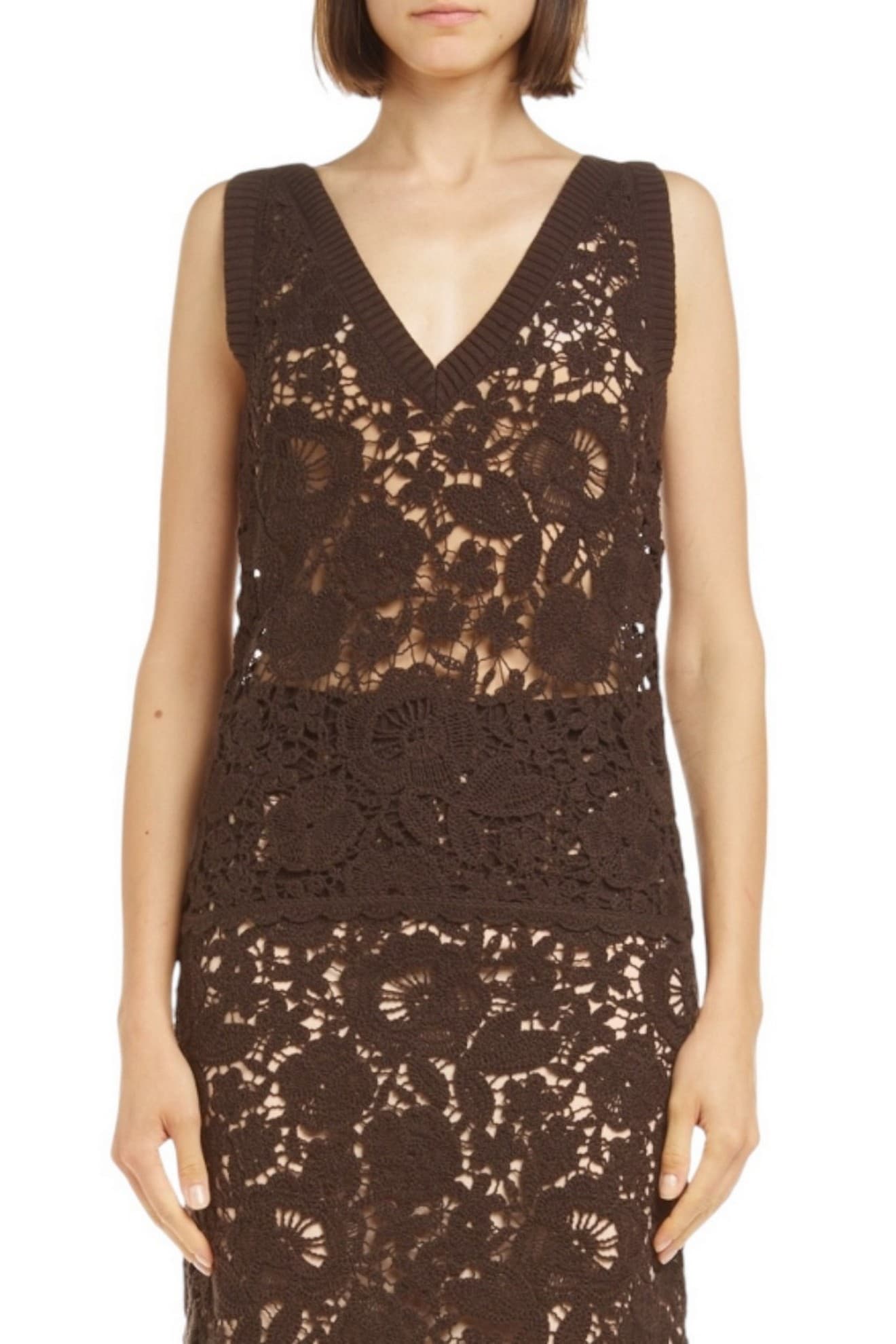 Parosh Top Brown