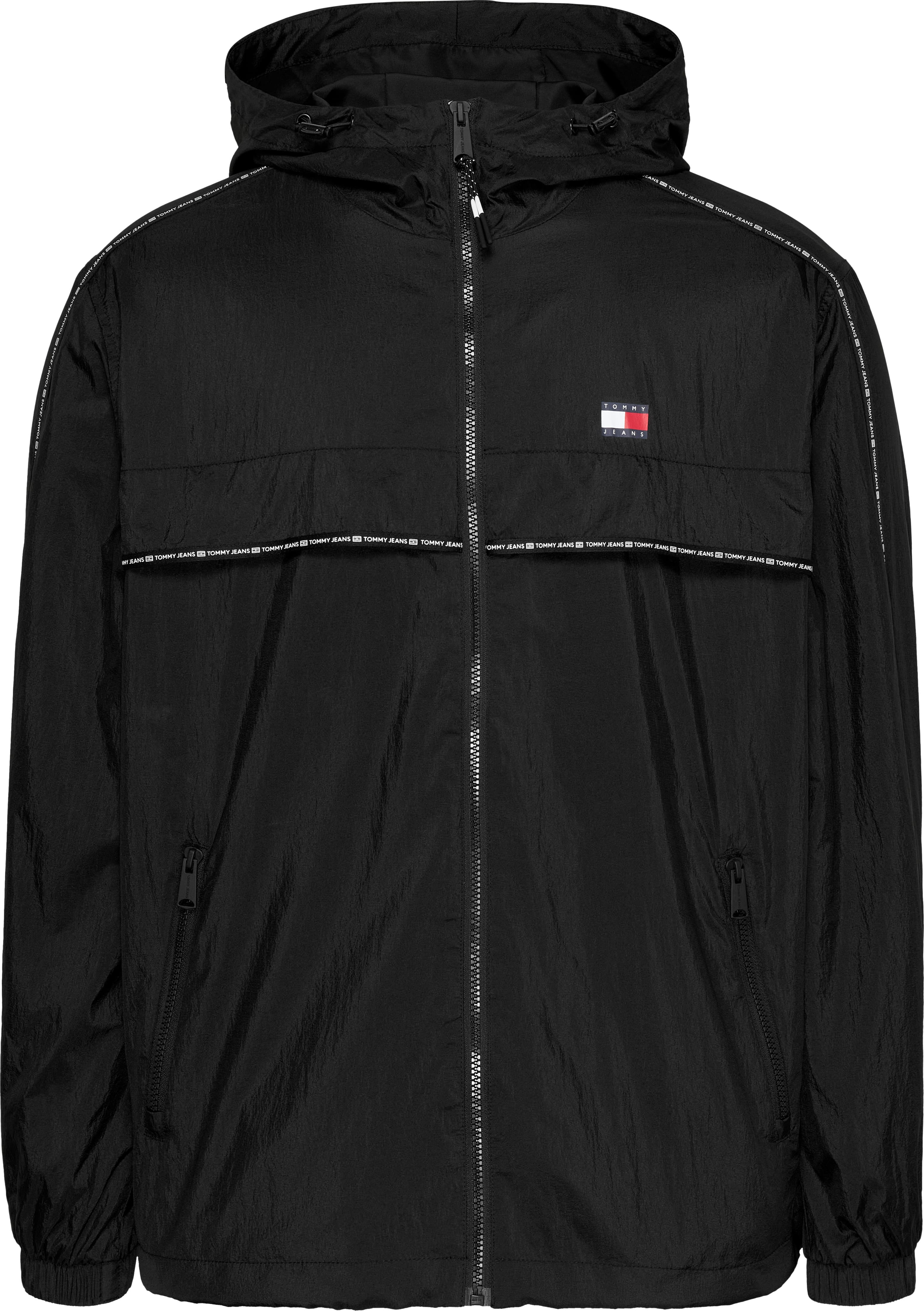 TOMMY JEANS Coats Black