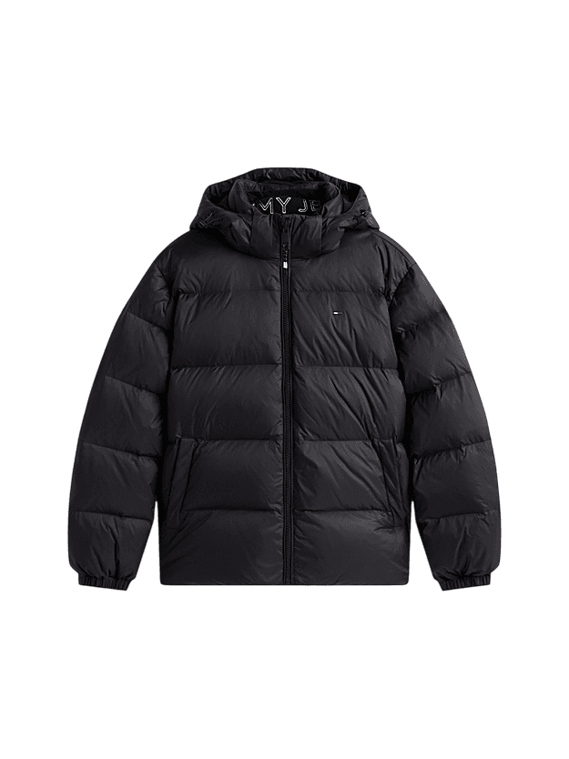 TOMMY JEANS Coats Black