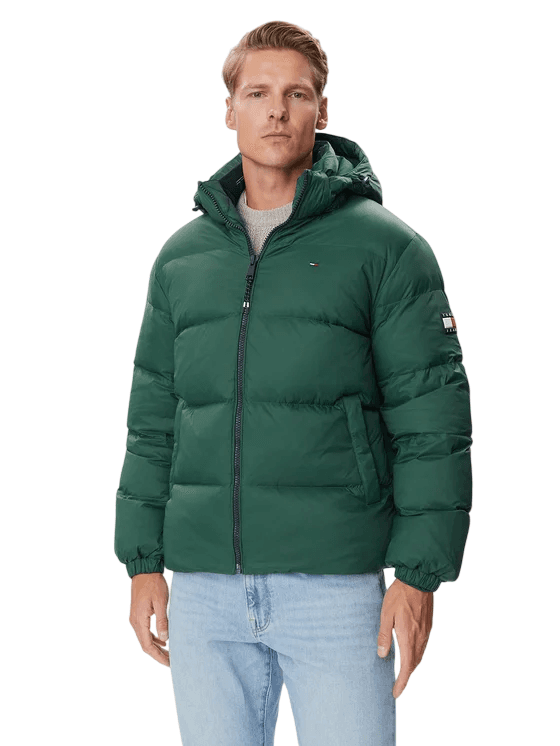 TOMMY JEANS Coats Green