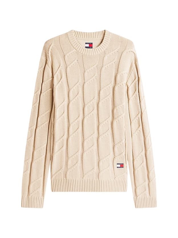 TOMMY JEANS Sweaters Beige