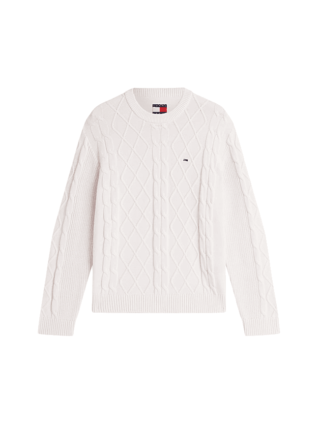 TOMMY JEANS Sweaters White