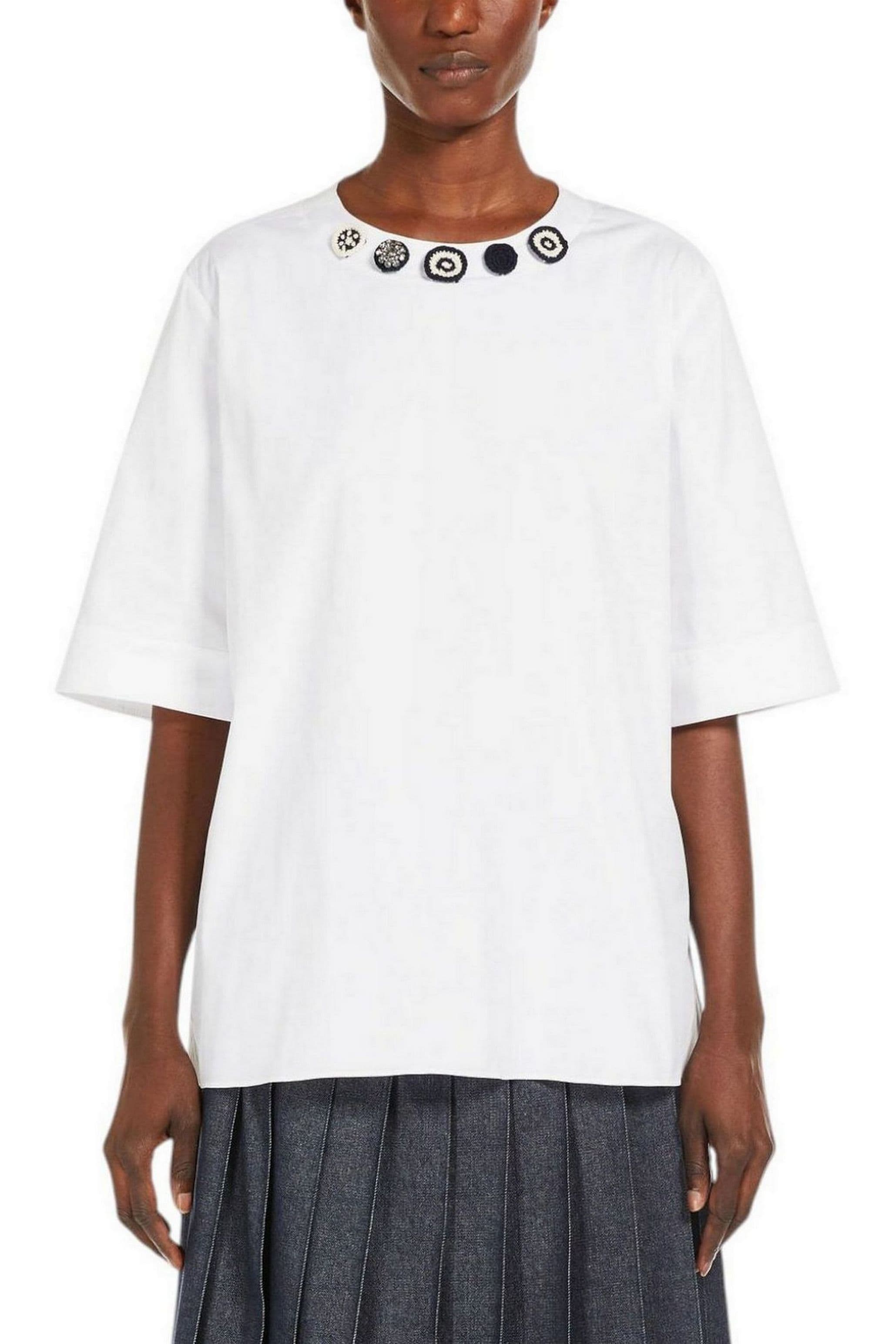 S Max Mara Shirts White