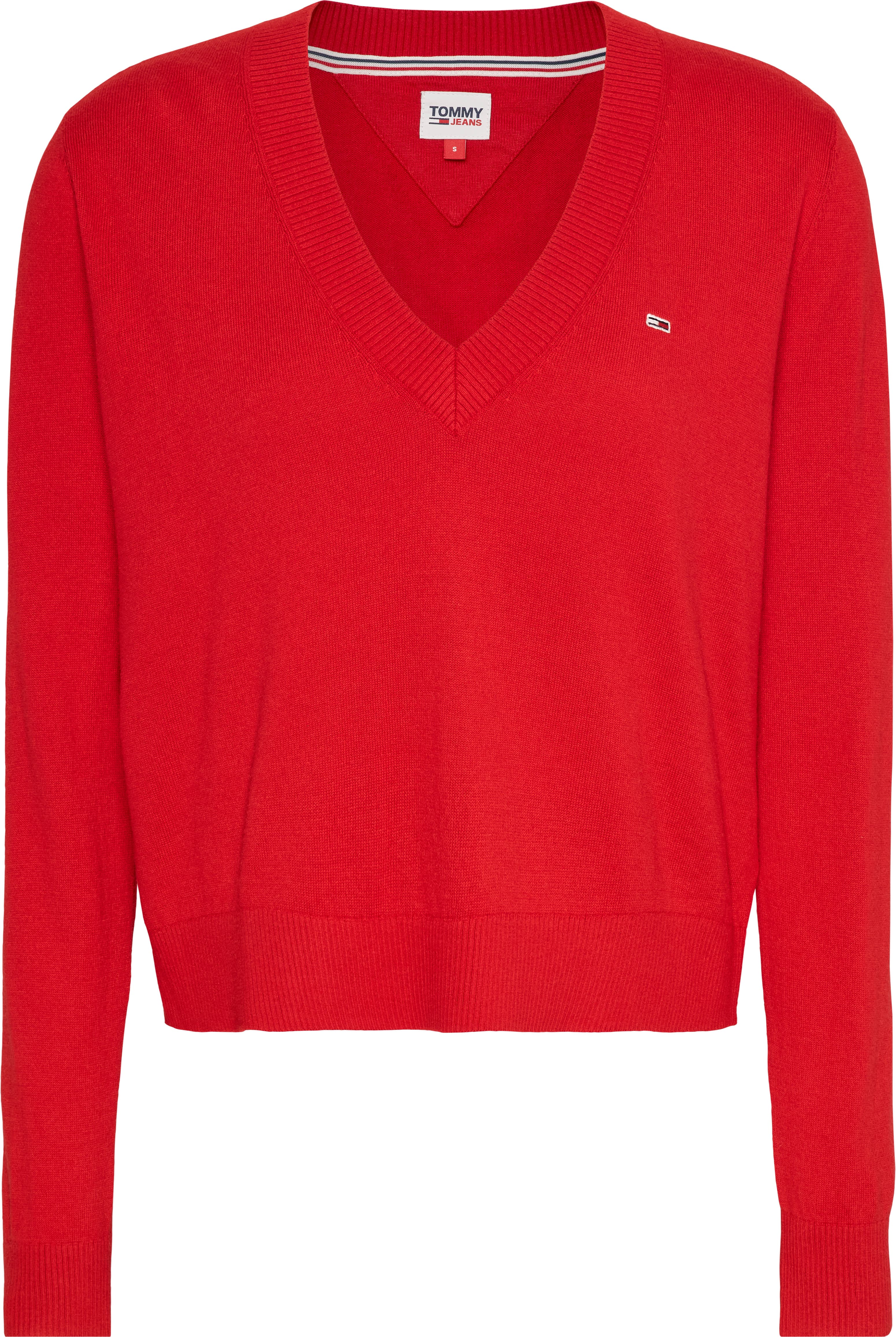 TOMMY JEANS Sweaters Red
