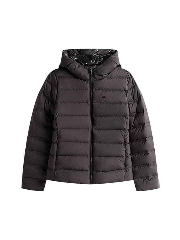 TOMMY JEANS Coats Black