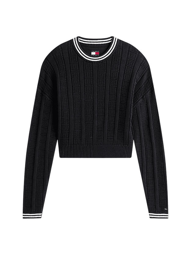 TOMMY JEANS Sweaters Black