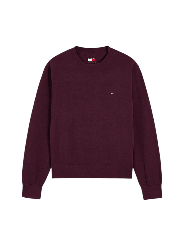 TOMMY JEANS Sweaters Bordeaux