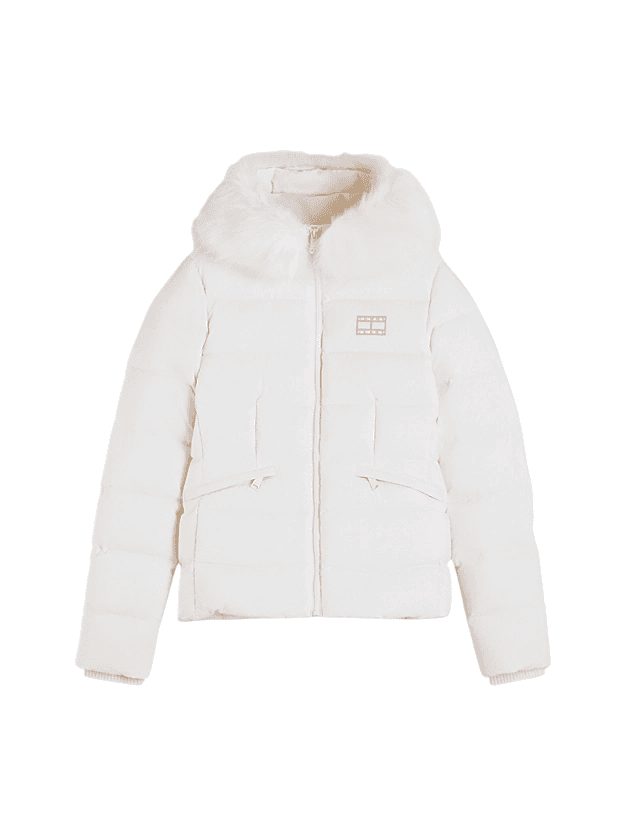 TOMMY JEANS Coats White