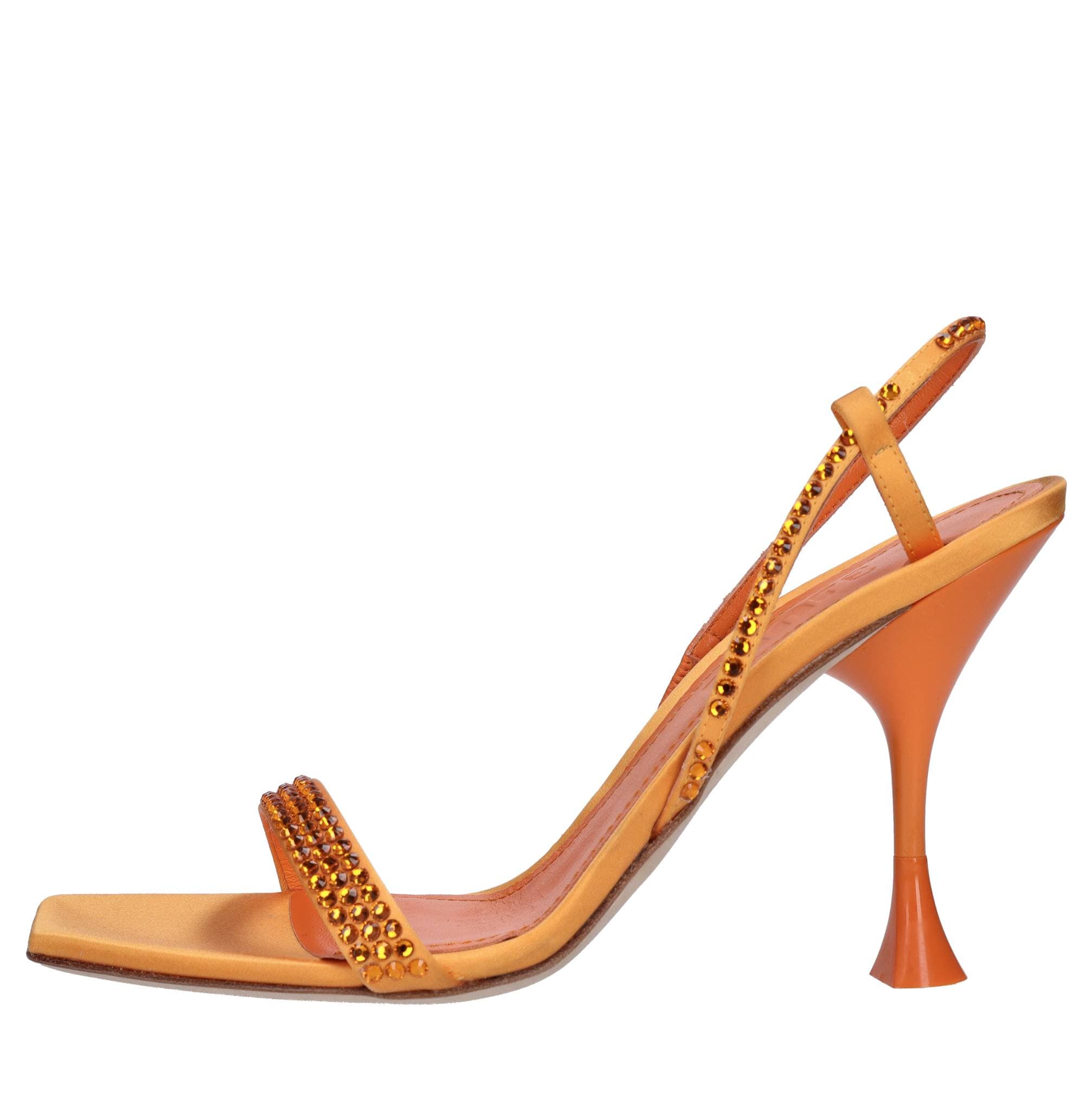 3JUIN Sandals Orange