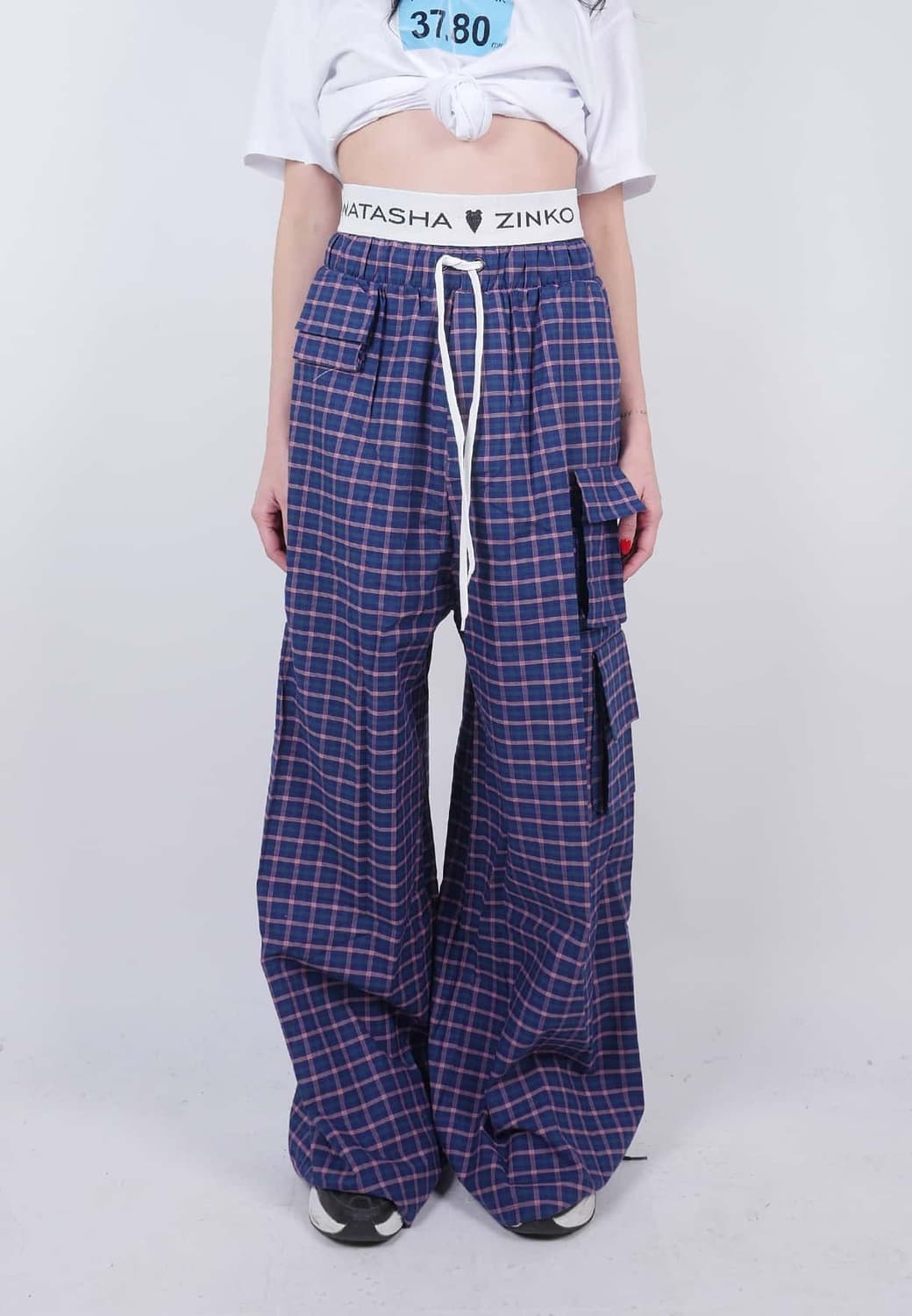 wide badge pants