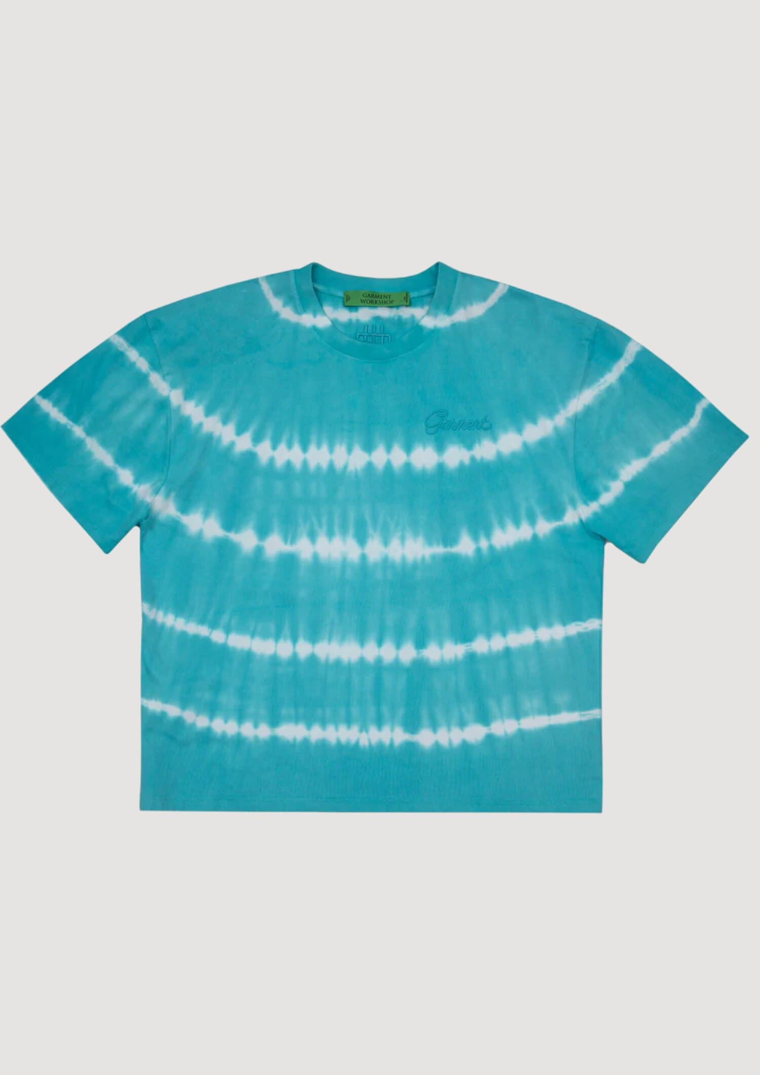 shibori dyed tee