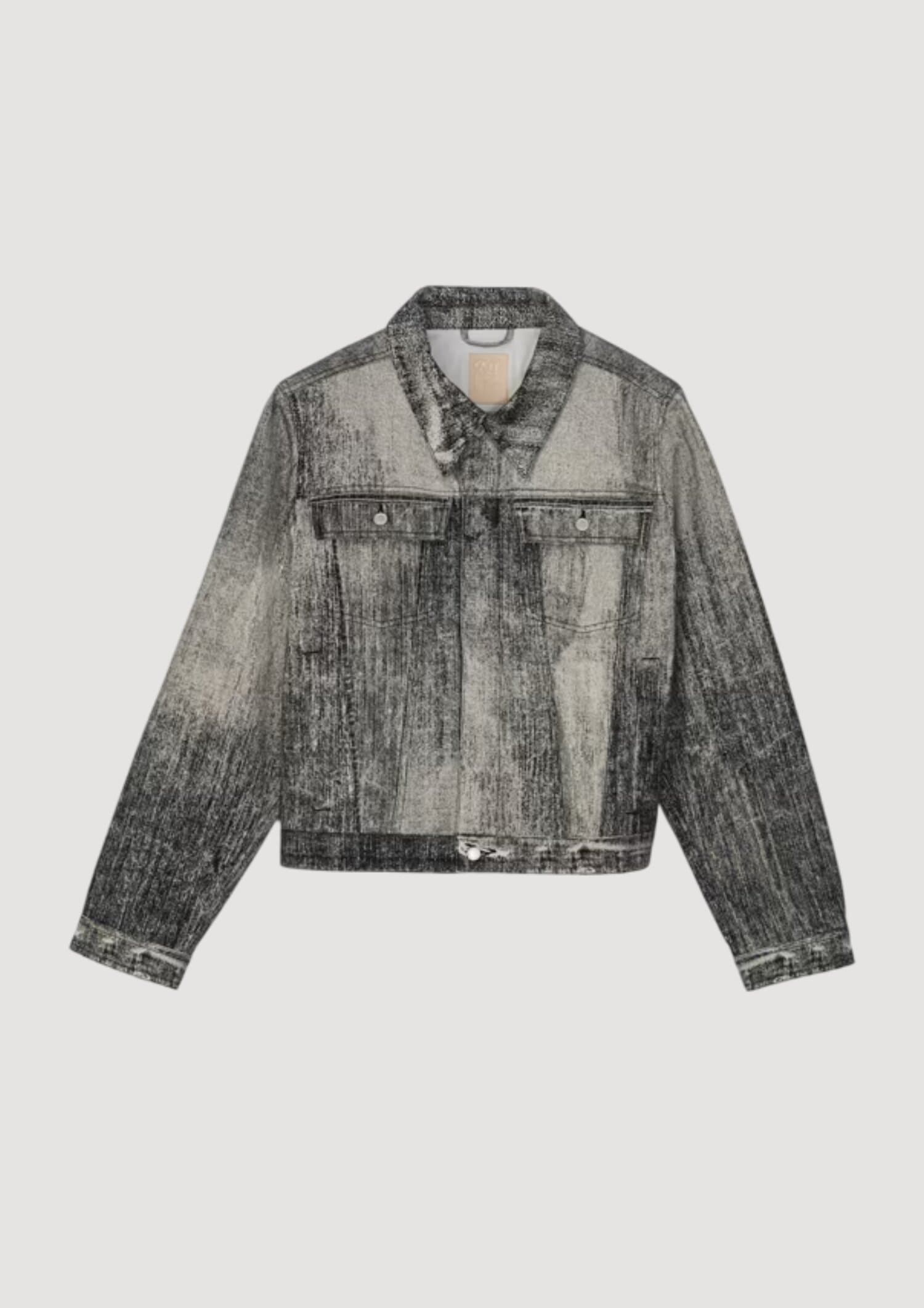 Paint Denim Jacket