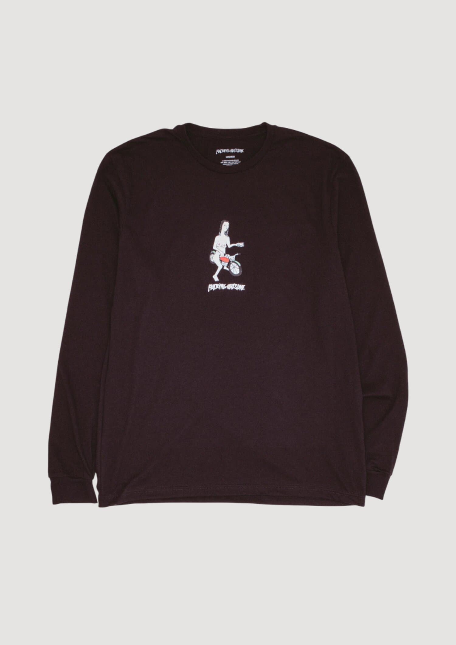Bike Girl Long Sleeve Tee