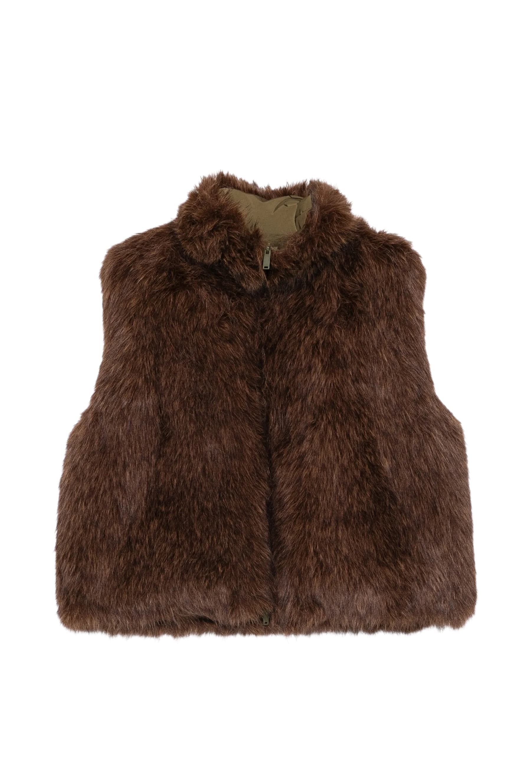 Women's vest Eleh eco fur coat