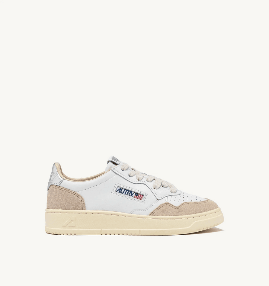 Women shoes white and silver