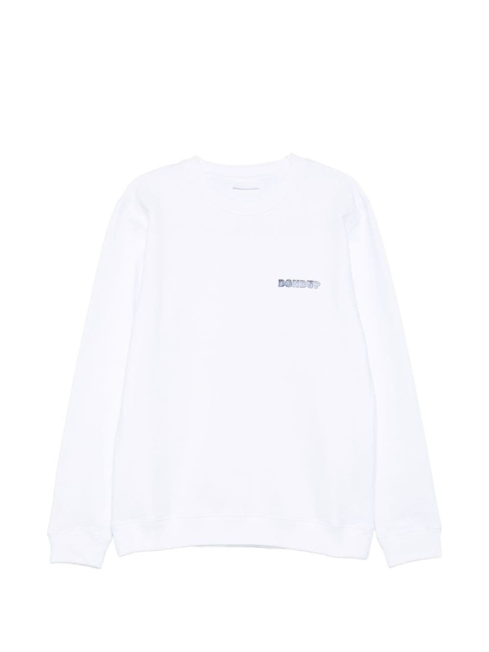Dondup Men's white sweatshirt