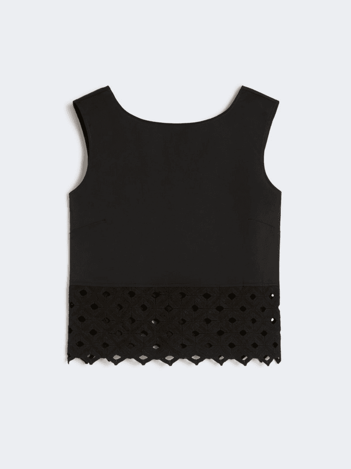 top woman black
