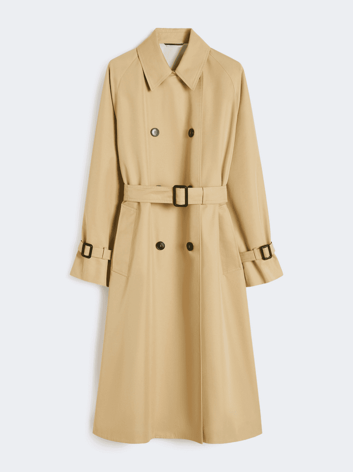 trench woman beige