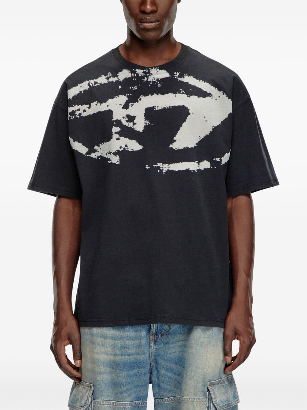 Diesel t-shirt t-boxt man black