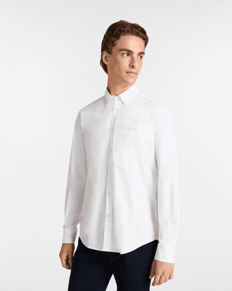 essential shirts cotton man white