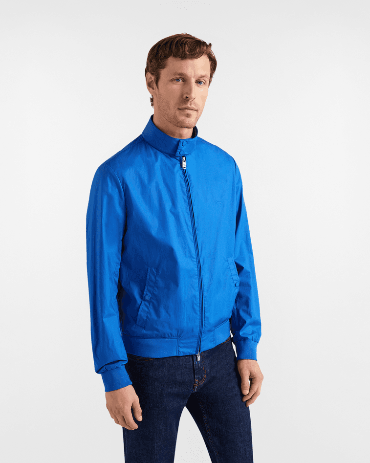 jacket effect paper touch man blue