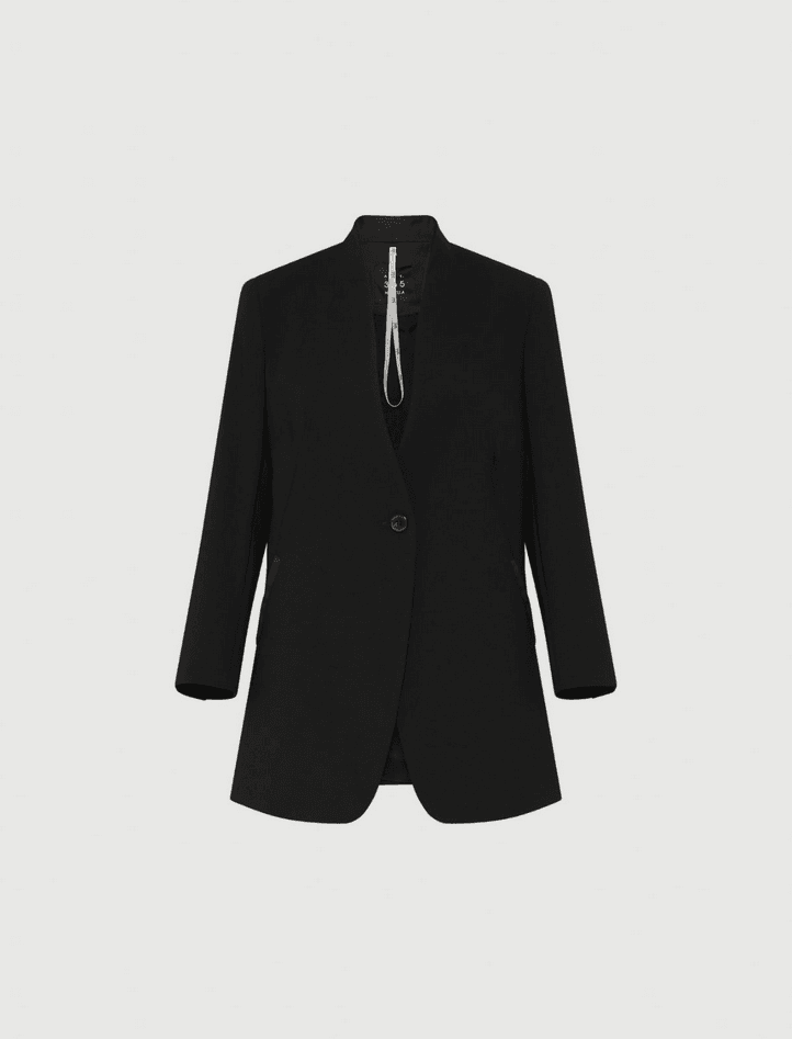 blazer woman black