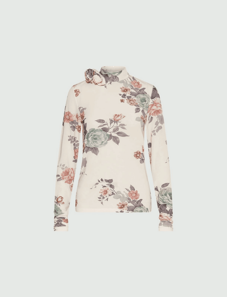 T-shirt woman powder
