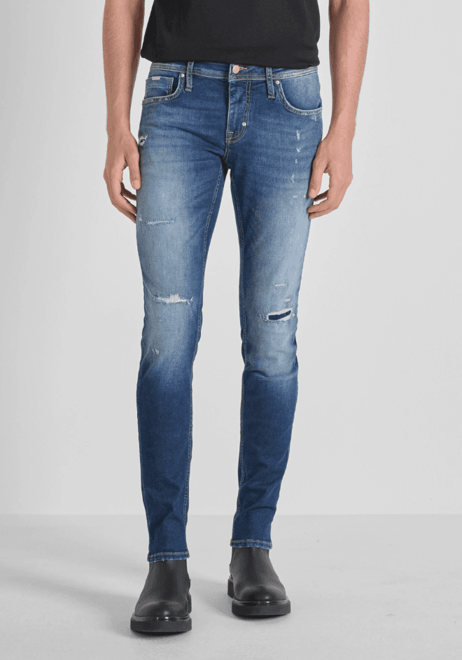 jeans man blue denim