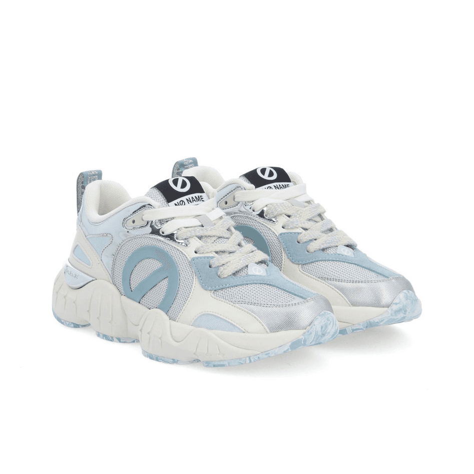 Women's Shoe Silver/Blue