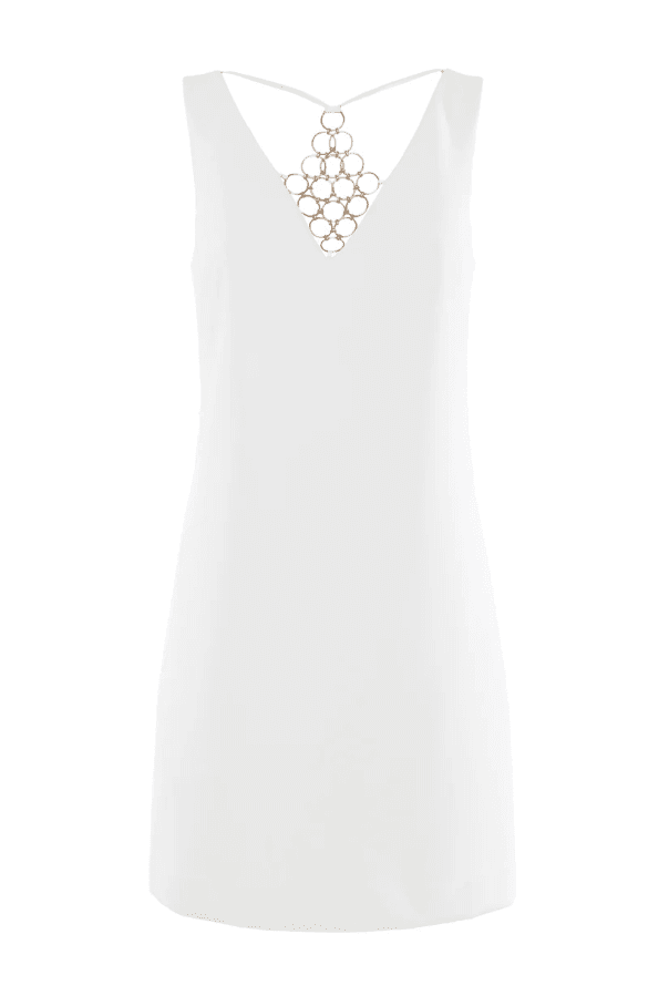 dress woman ivory